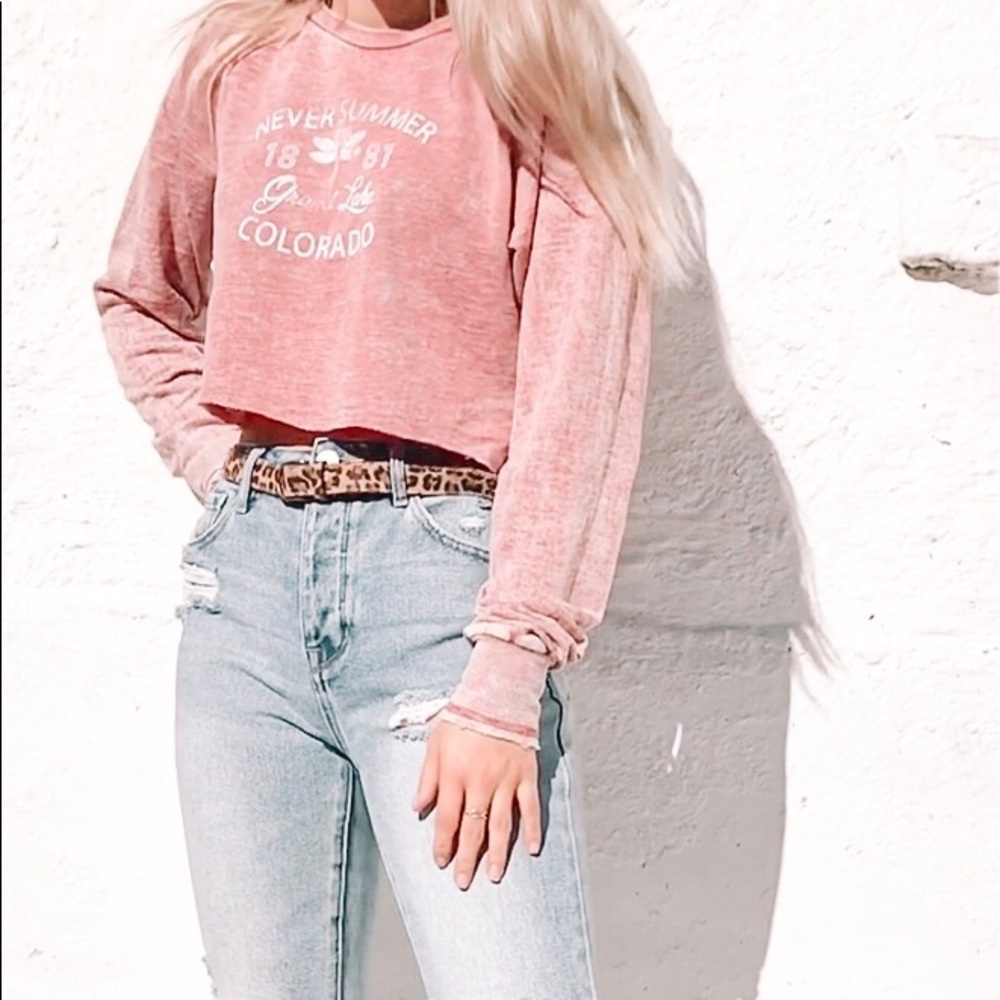 Never summer Colorado sweater